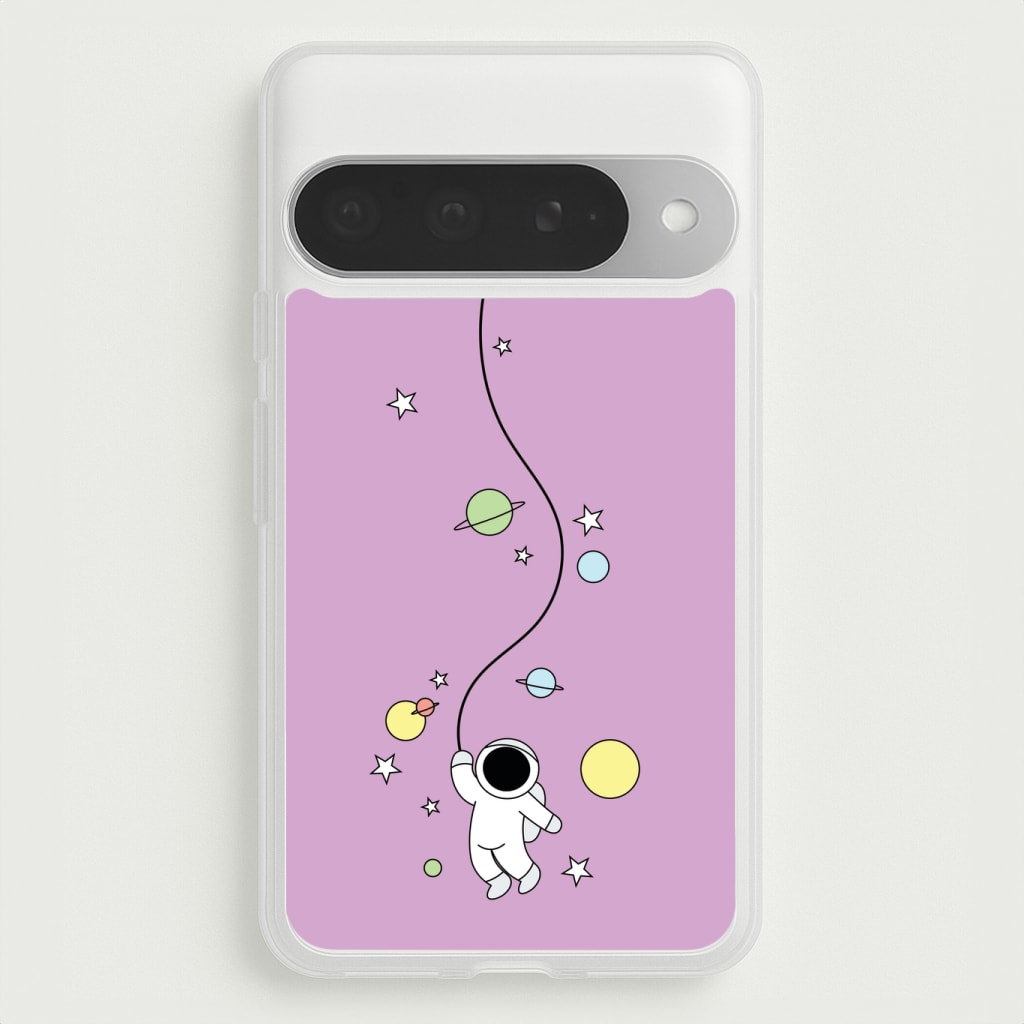 Cute Hanging Astronaut Phone Case
