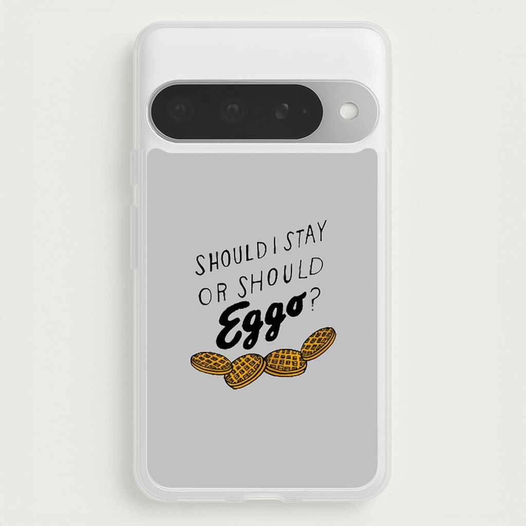 Should I Stay Or Should I Eggo Phone Case
