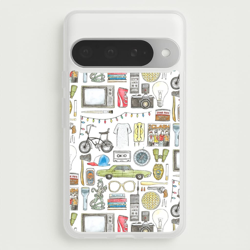 Stranger Objects Illustration Phone Case