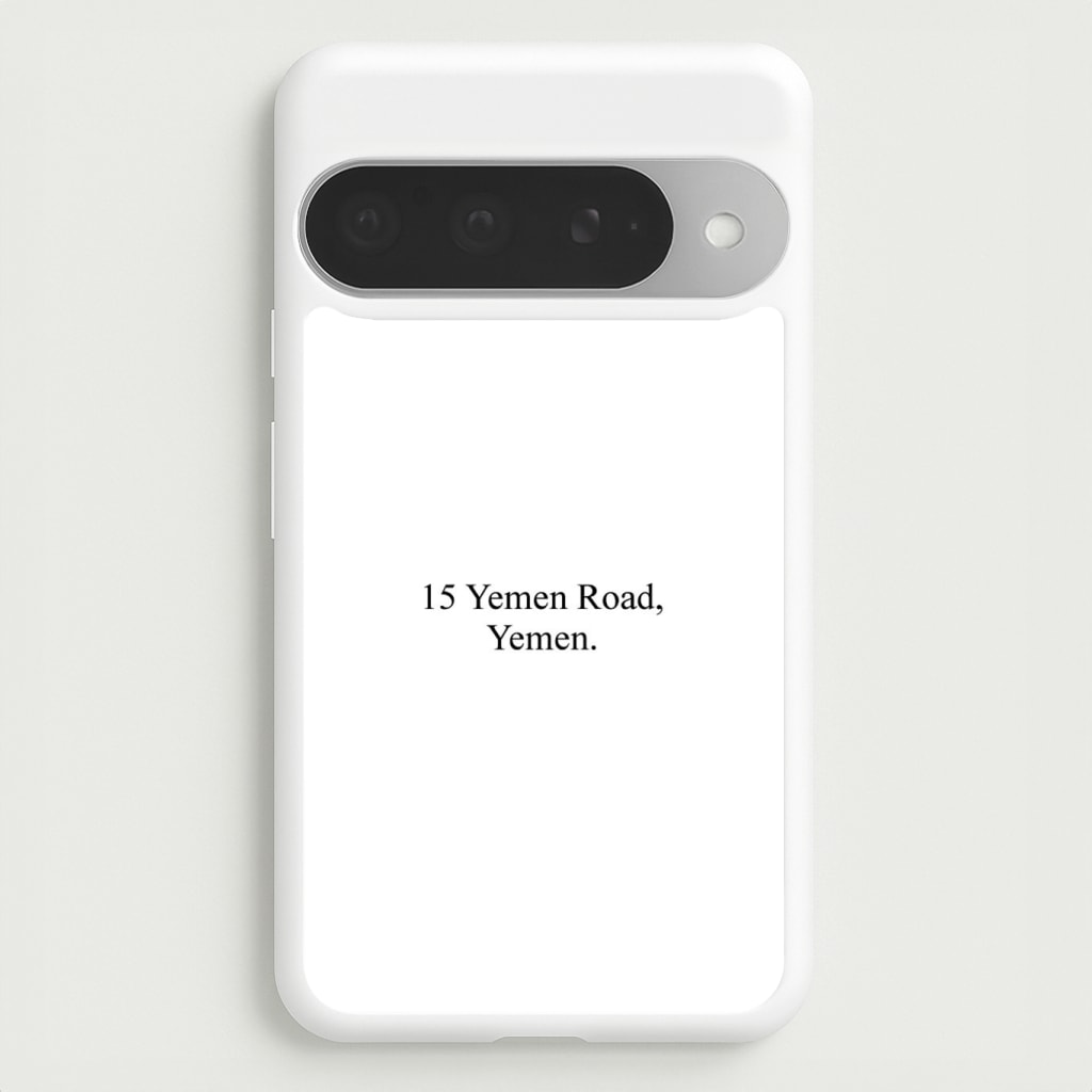 15 Yemen Road, Yemen Phone Case