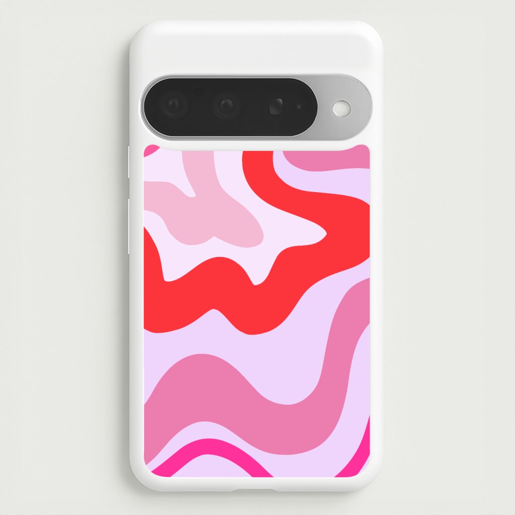 Purple & Pink Abstract Phone Case