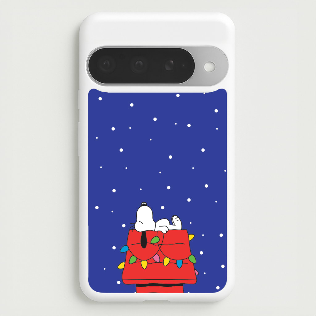 Cartoon Beagle Fairylights Phone Case