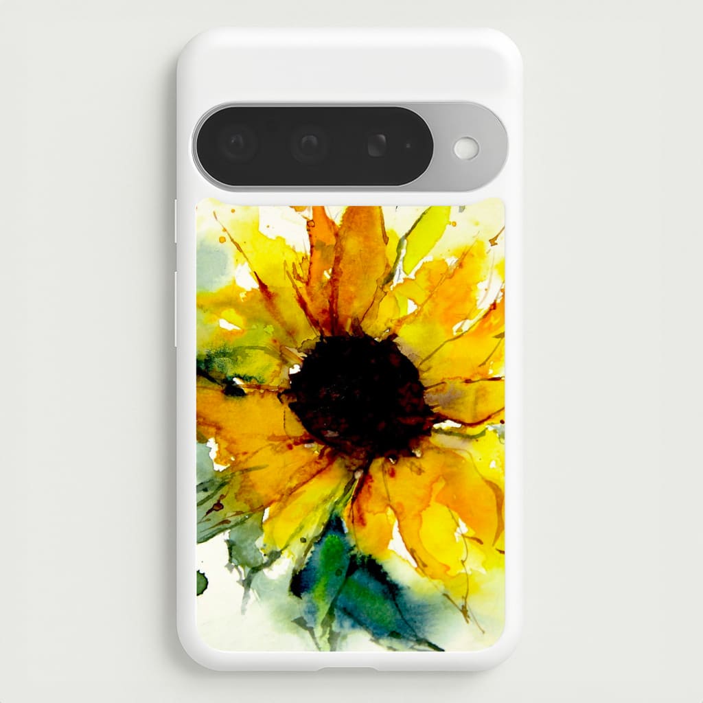Watercolour Sunflower Phone Case