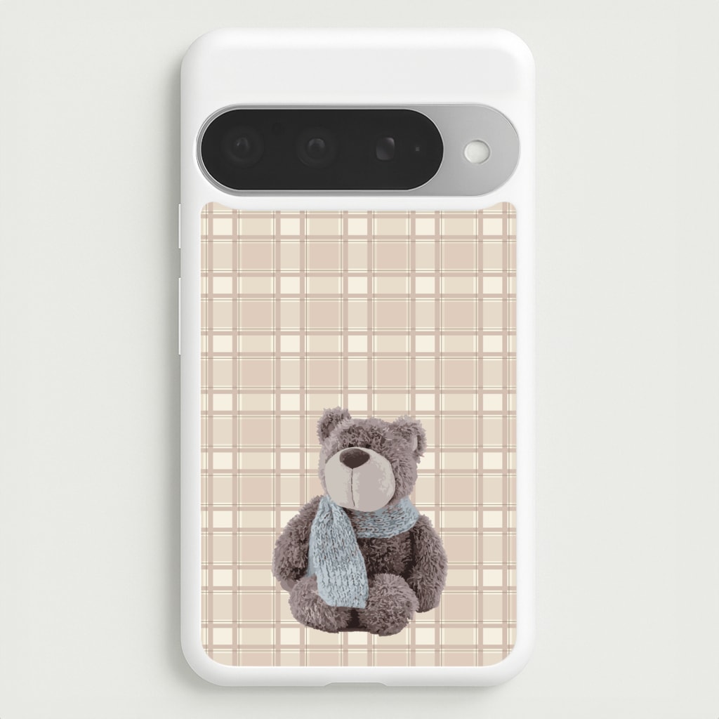 Tartan Teddy Bear Phone Case
