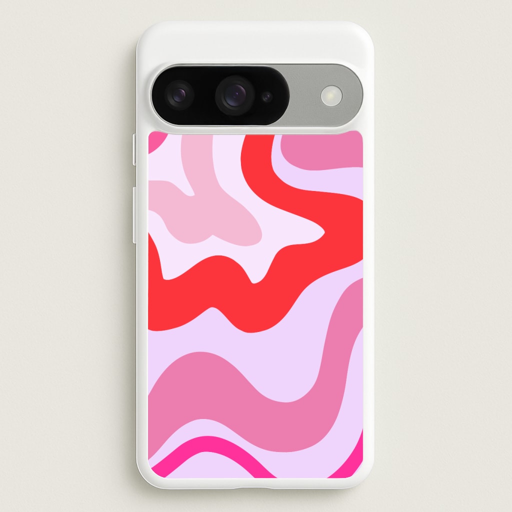 Purple & Pink Abstract Phone Case