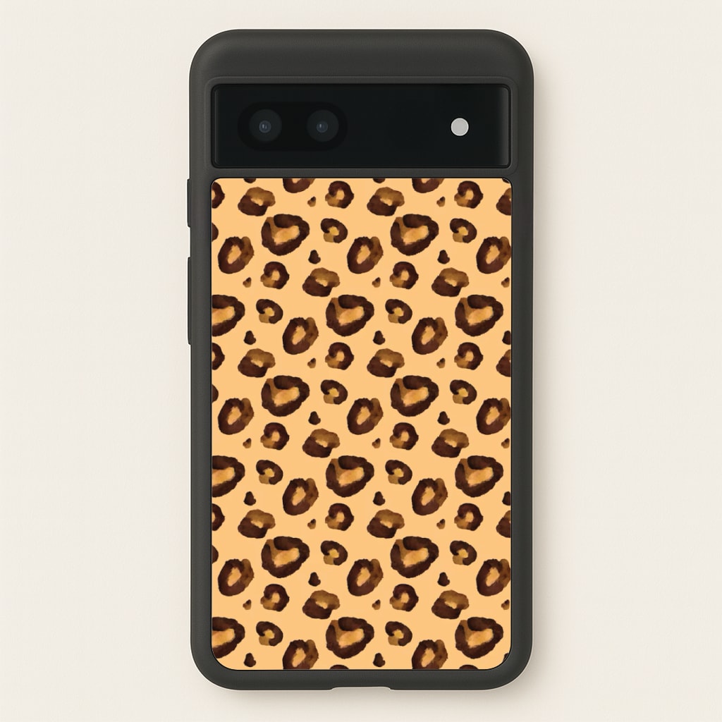 Watercolour Cheetah Print Phone Case