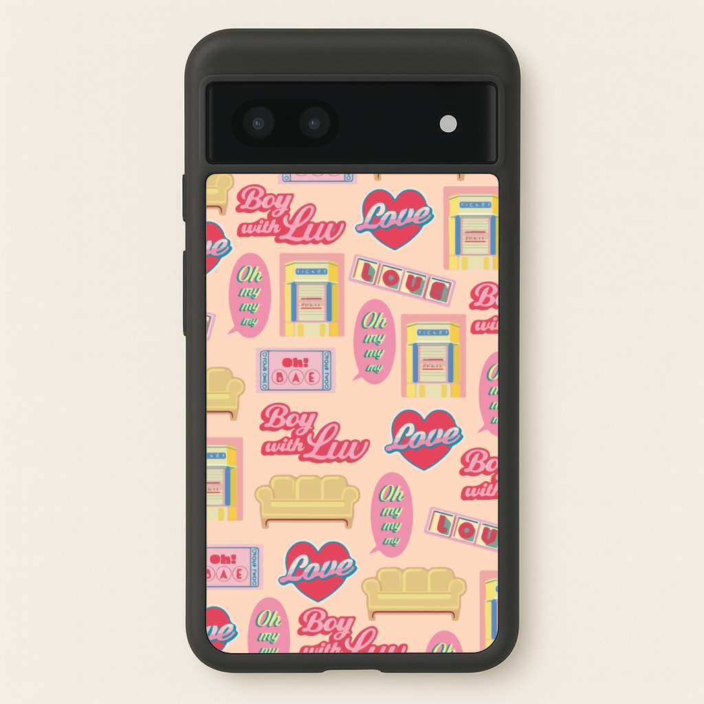 K-Pop Band Icon Pattern Phone Case