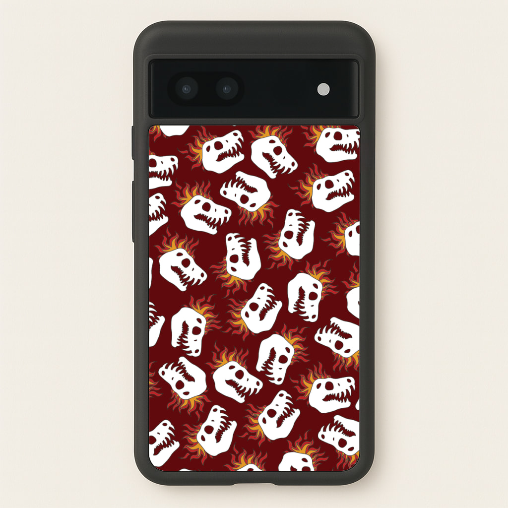 Bone Pattern - Dinosaurs Phone Case