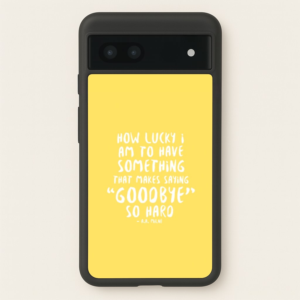 How Lucky I Am - Winnie Phone Case