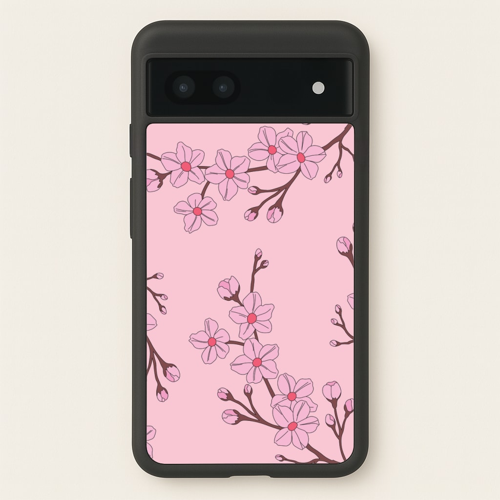 Cherry Blossom Pattern Phone Case