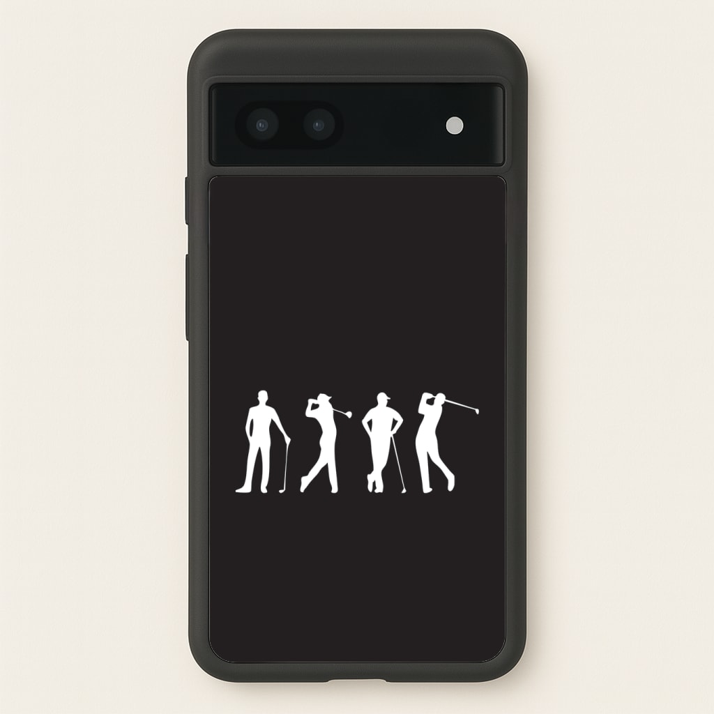 Golf Silhouettes Phone Case