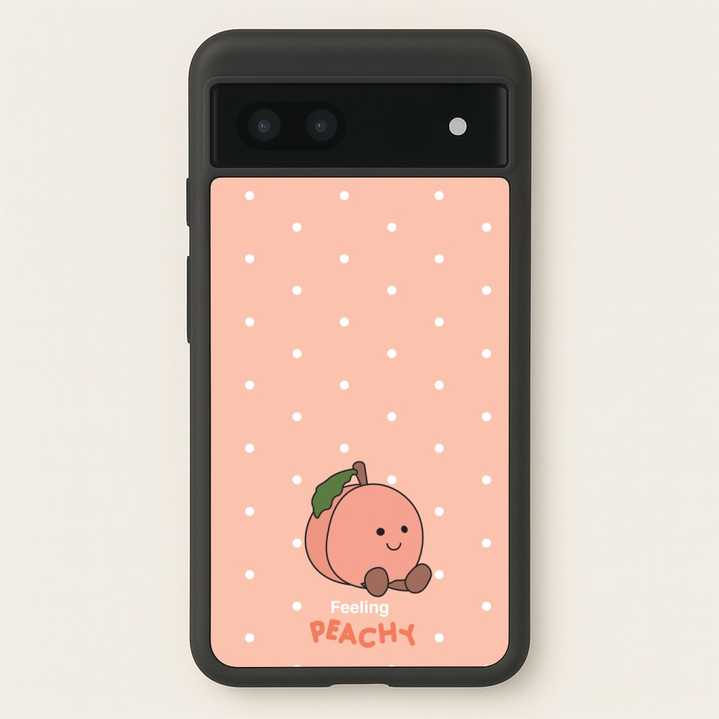 Peach Pattern Phone Case