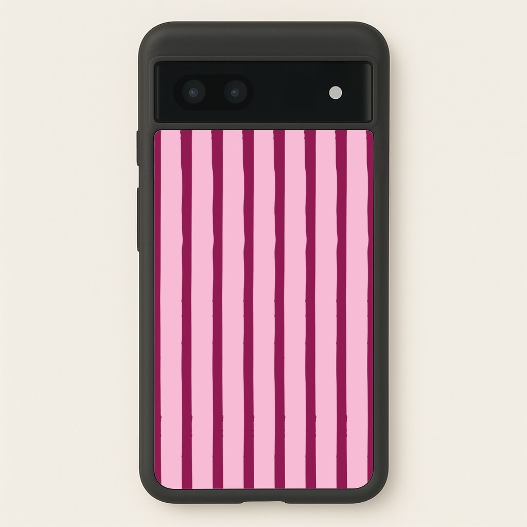 Strawberry Stripes  Phone Case