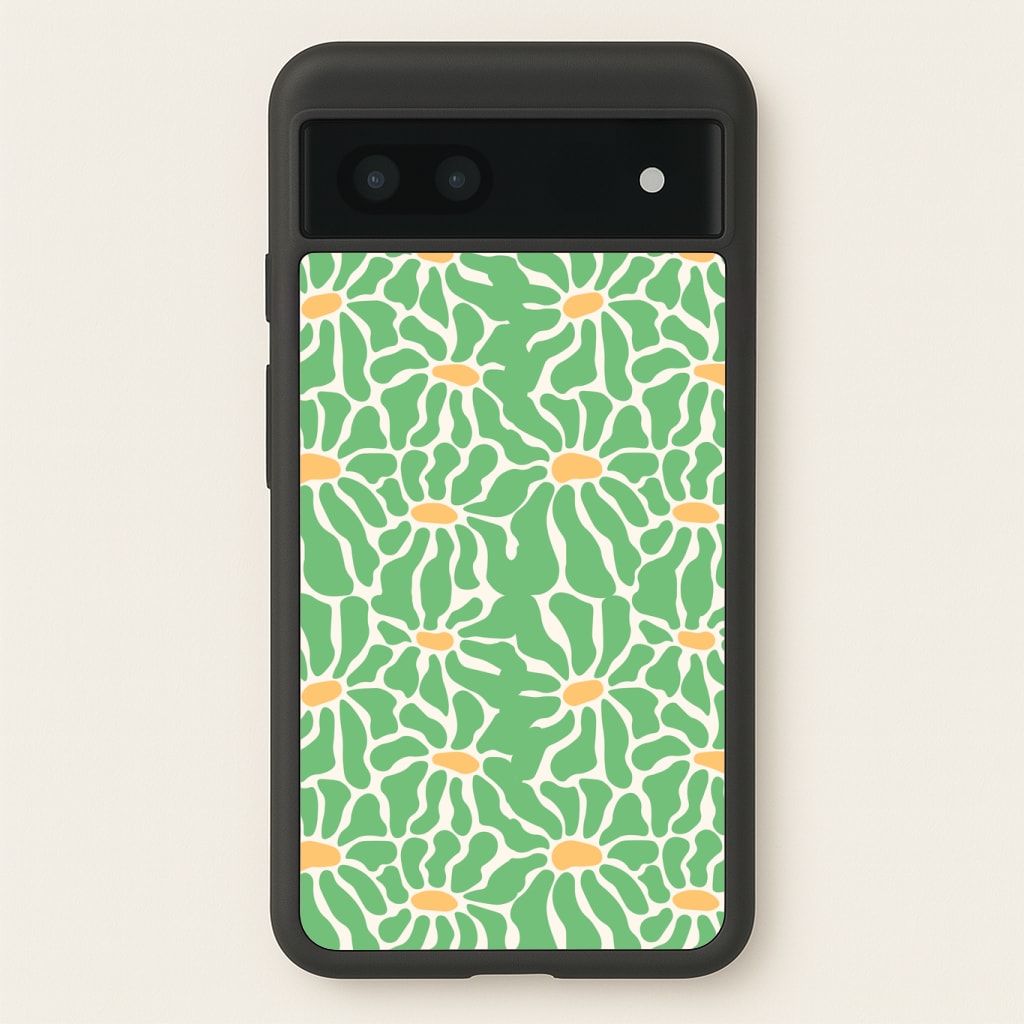 Green Flowers - Summer Phone Case