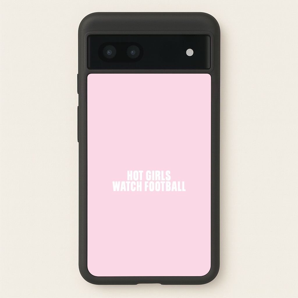 Hot Girls Watch Football Phone Case
