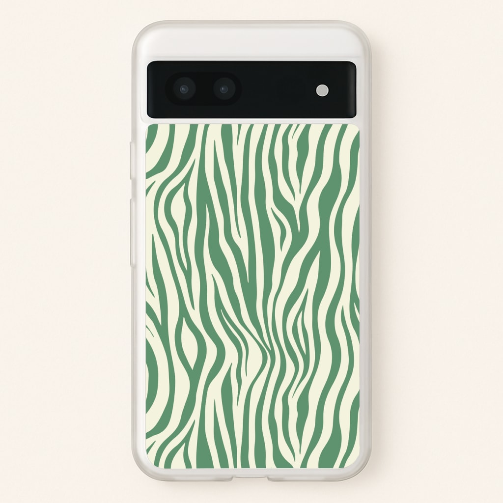 Green Zebra - Animal Patterns Phone Case