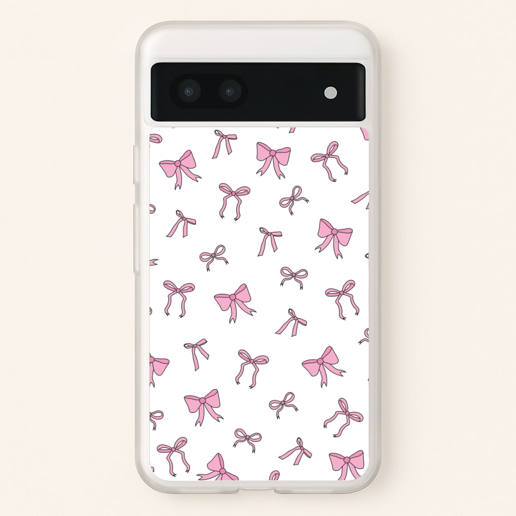 Coquette Variety Pink Bows Pattern Phone Case
