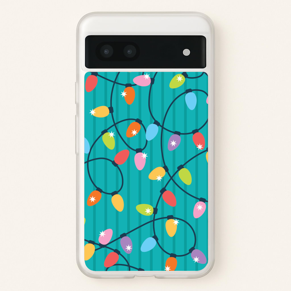 Funky Christmas Lights Pattern Phone Case