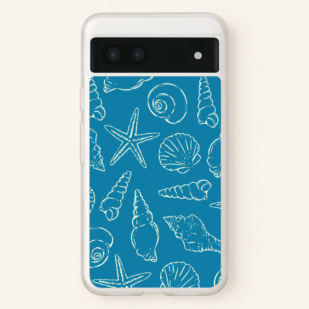 Sketched Shells Pattern Phone Case