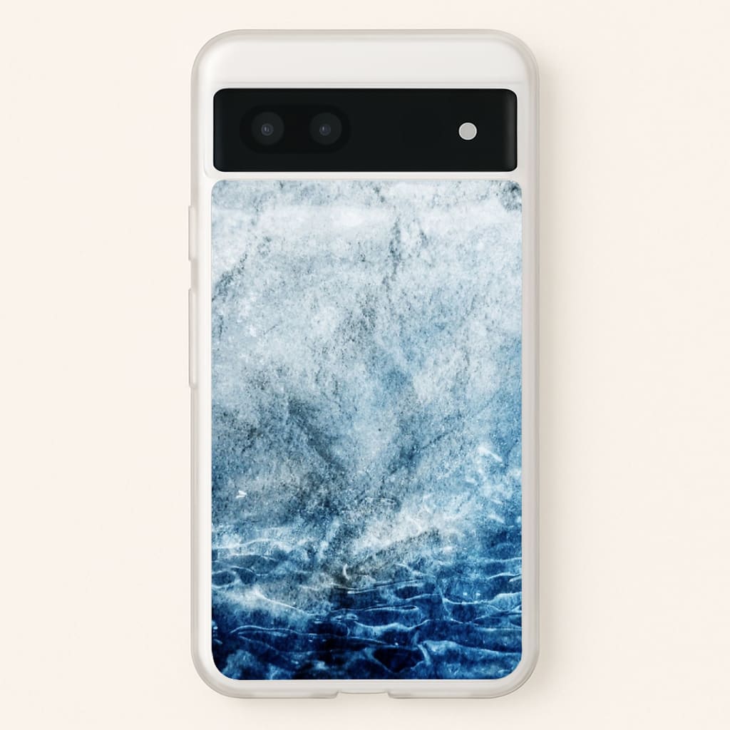 Sea Blue Marble Phone Case