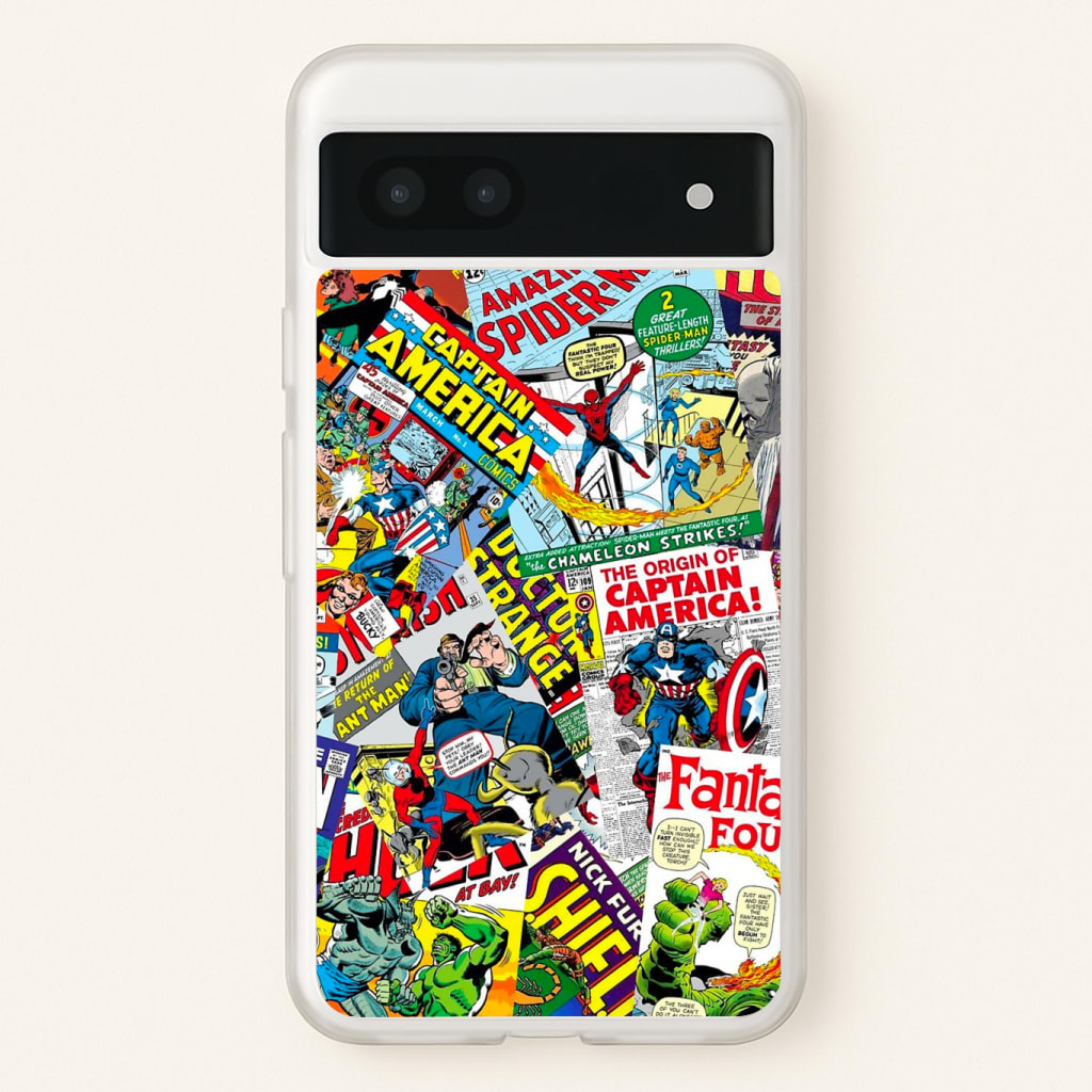 Superhero Comic Comics Pattern Phone Case