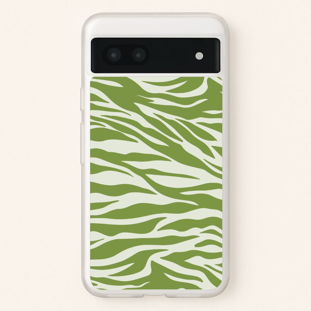 Abstract Green Print Phone Case
