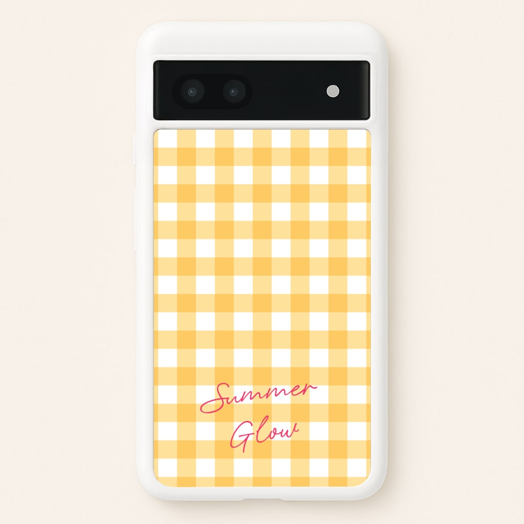 Tartan Summer Glow Phone Case
