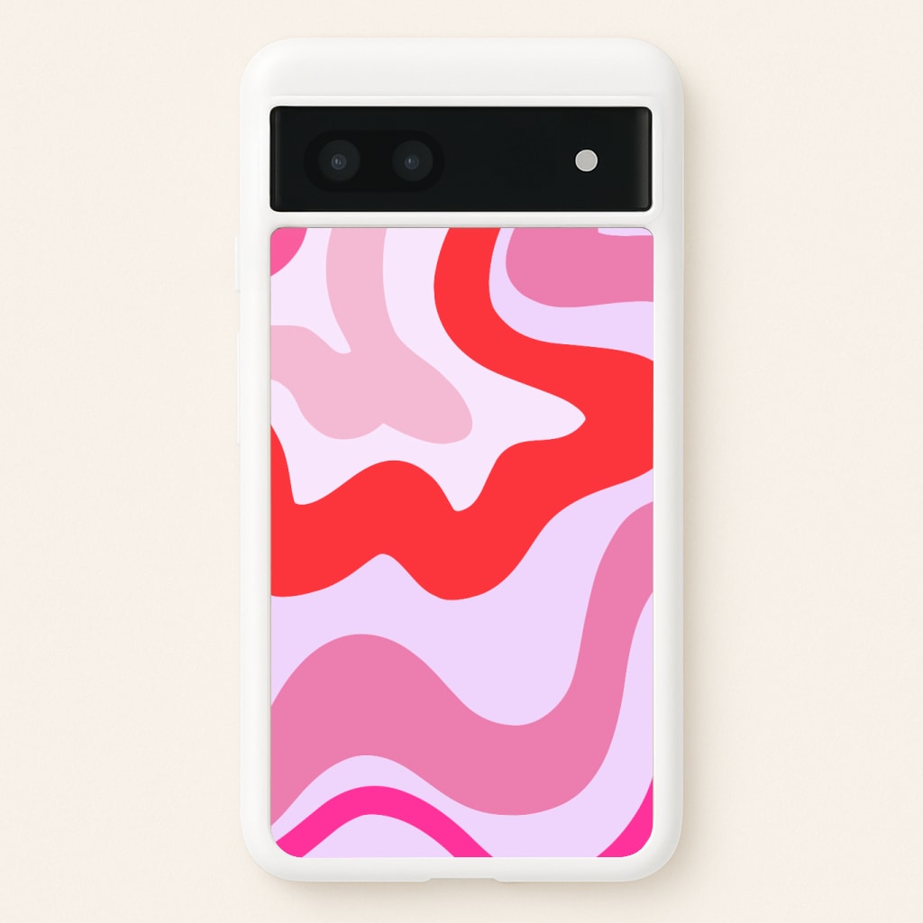 Purple & Pink Abstract Phone Case