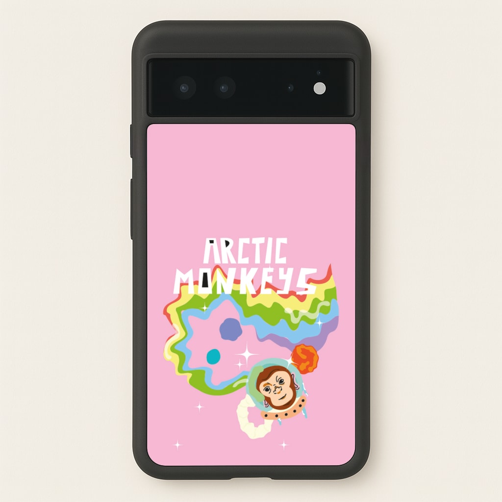 A Monkeys - Pink Phone Case