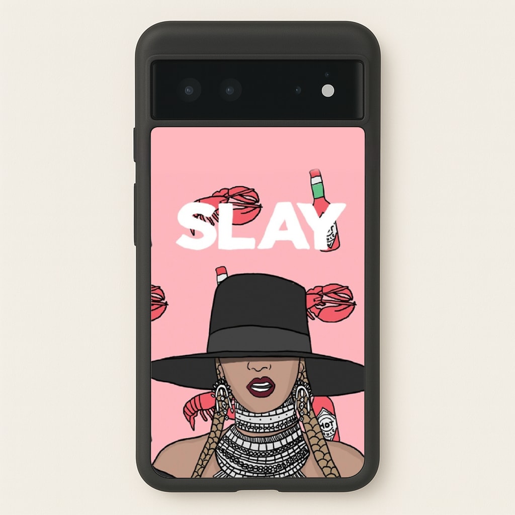 Slay - Queen B Cartoon Phone Case