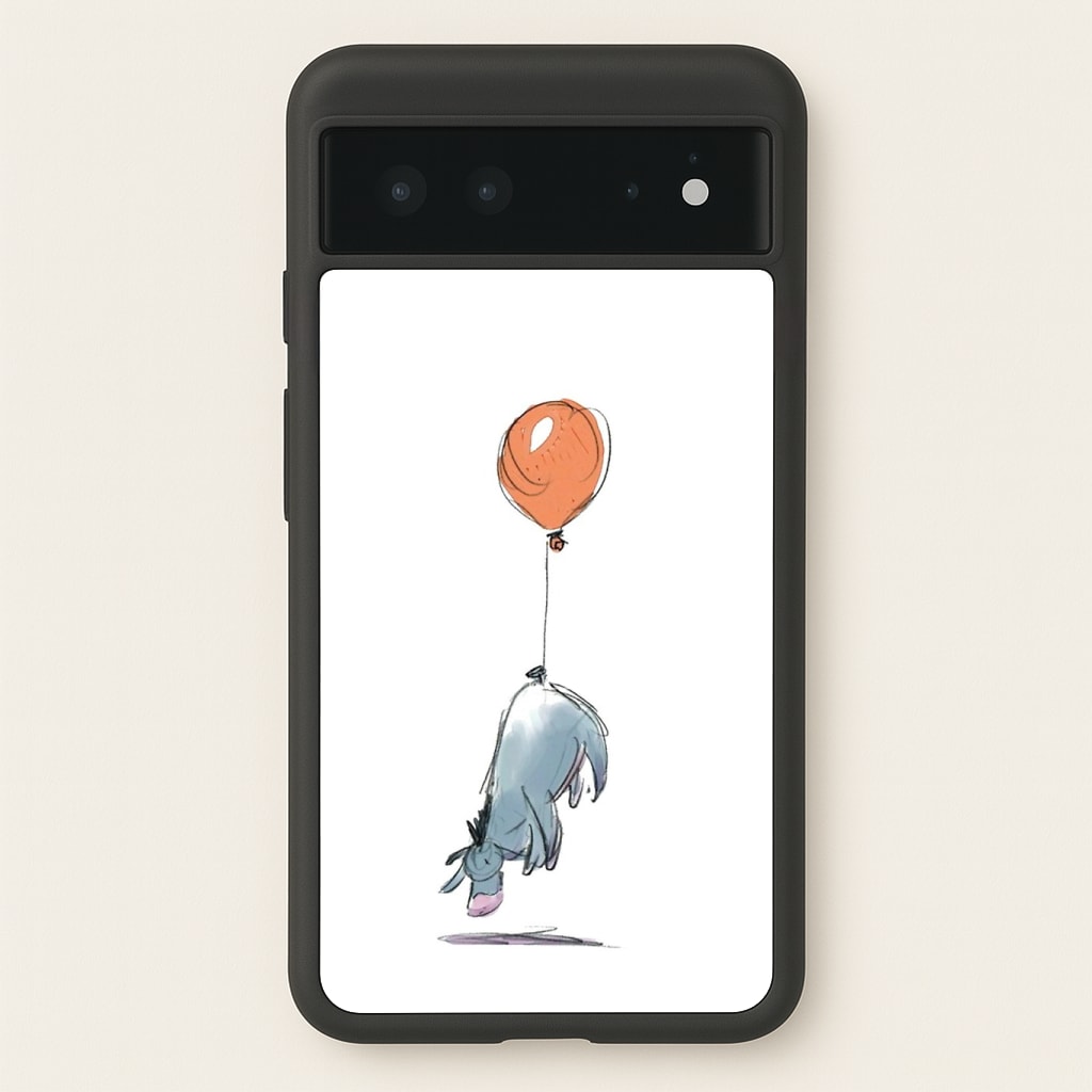 Donkey And His Balloon Phone Case