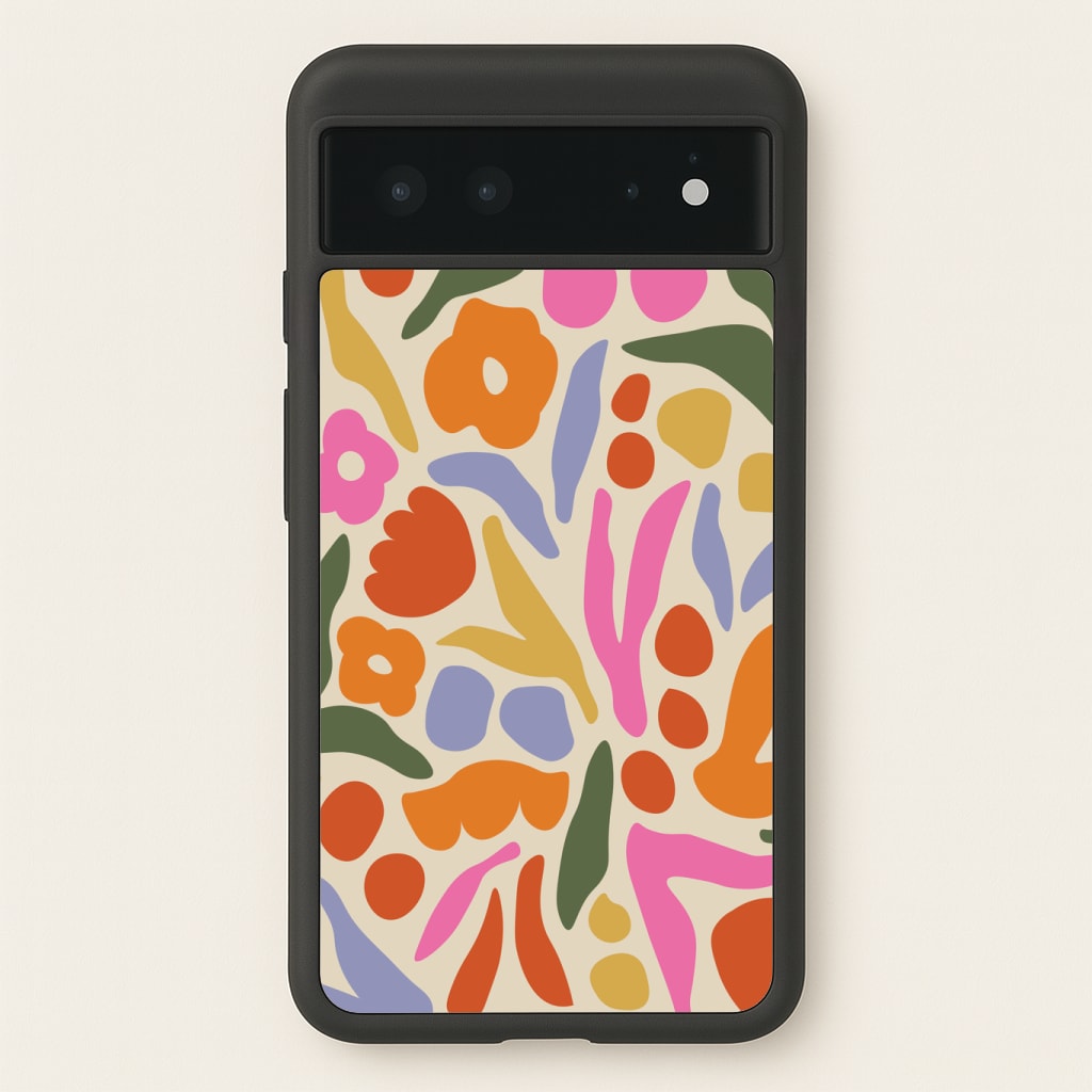 Abstract Floral Pattern - Floral Phone Case