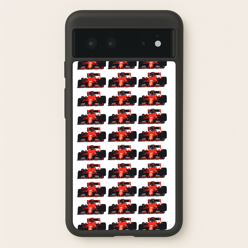 F1 Car Collage Phone Case