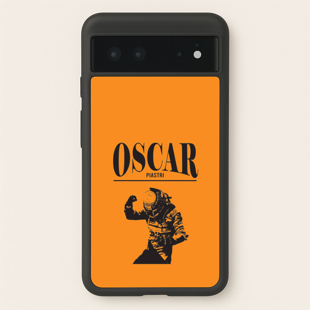 Oscar Orange And Black Phone Case