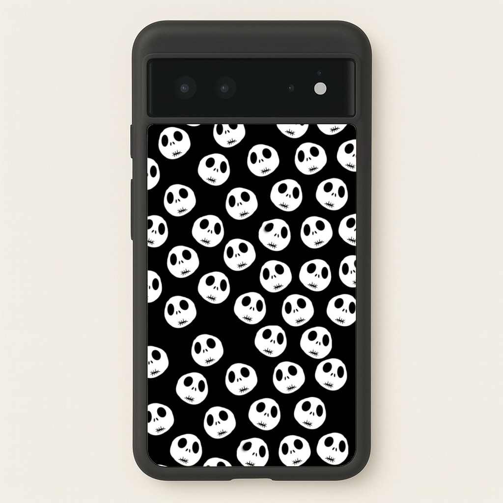 Jack Skellington Pattern - TNBC Phone Case
