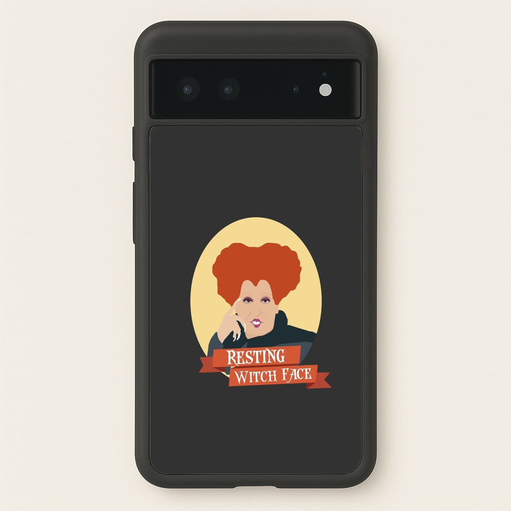 Resting Witch Face - Hocus Halloween Phone Case