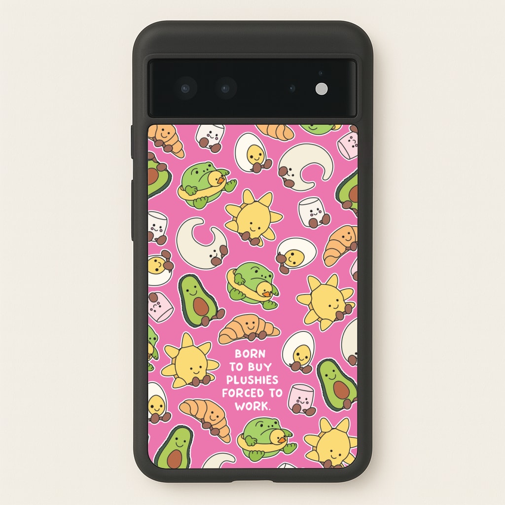 Born To Buy Plushy Phone Case