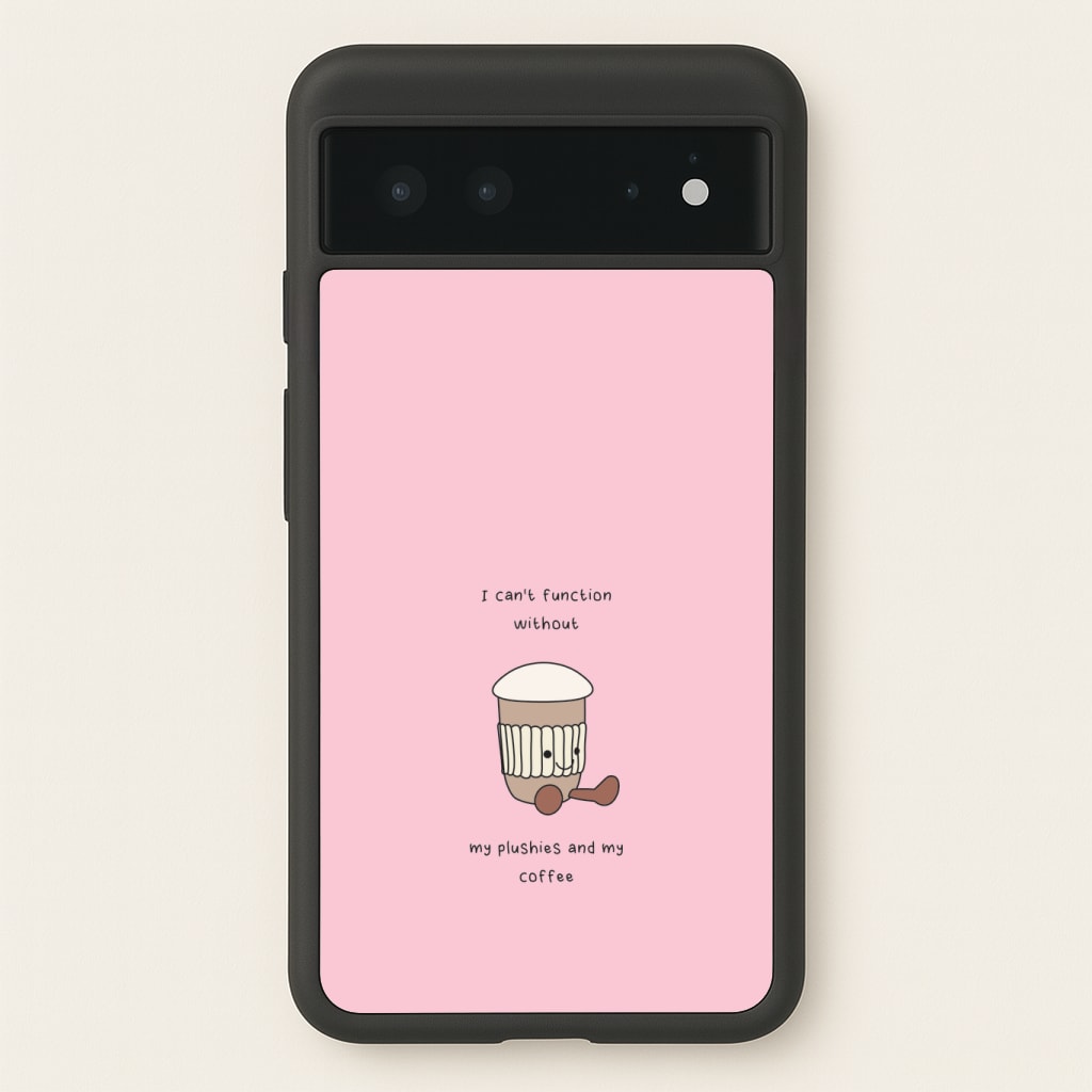 Coffee - Plushy Phone Case