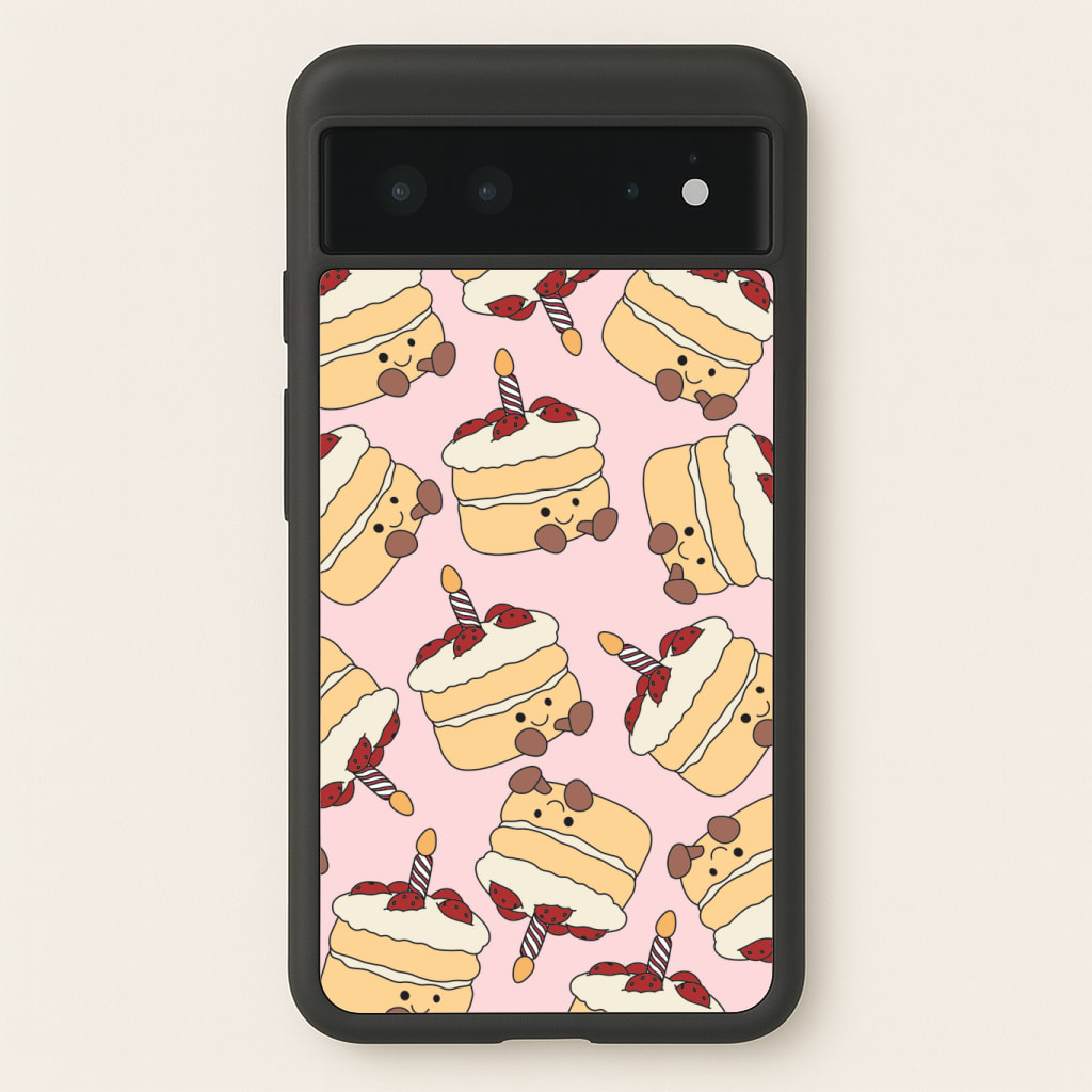 Cake Pattern - Plushy Phone Case