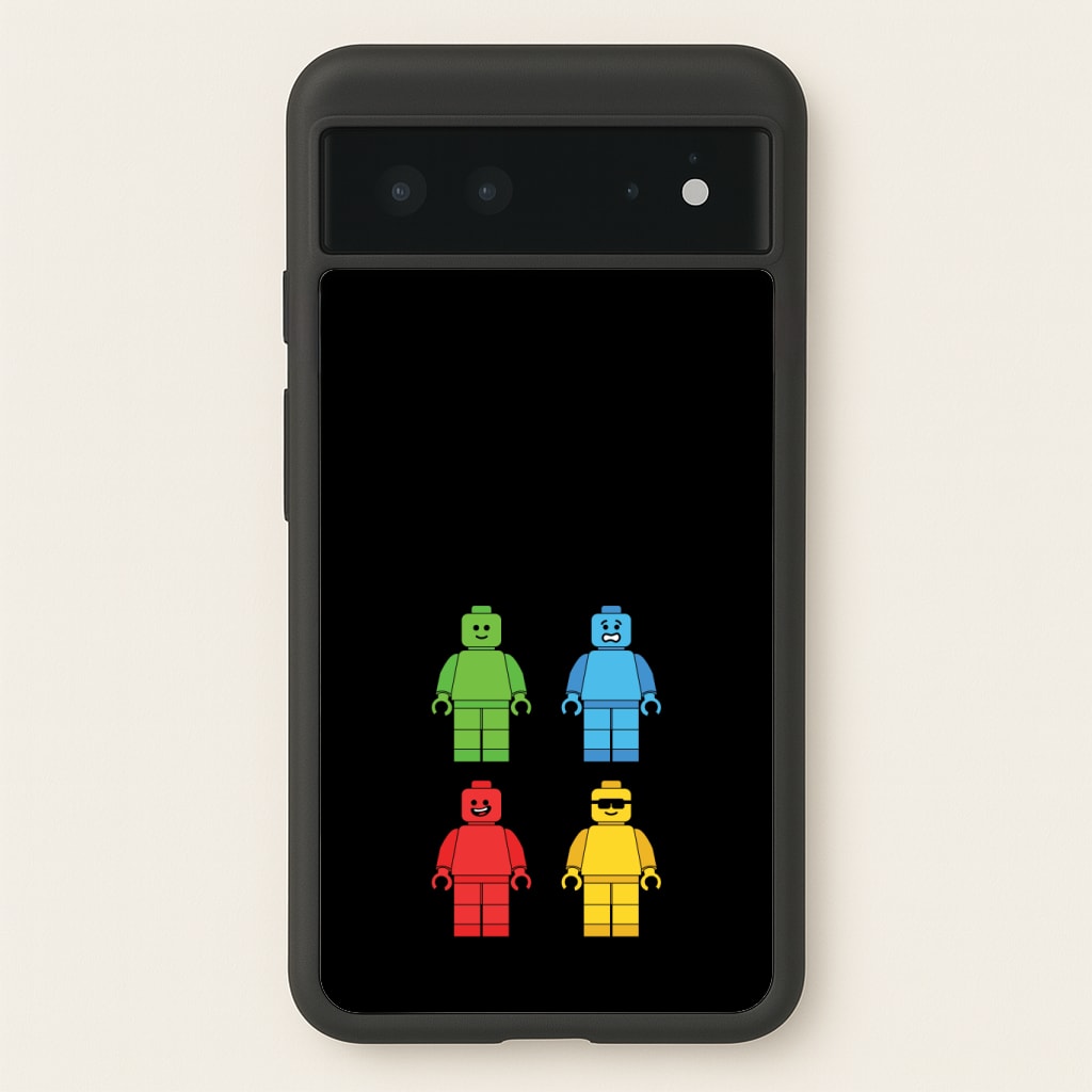 Bricks Figures Rainbow Phone Case