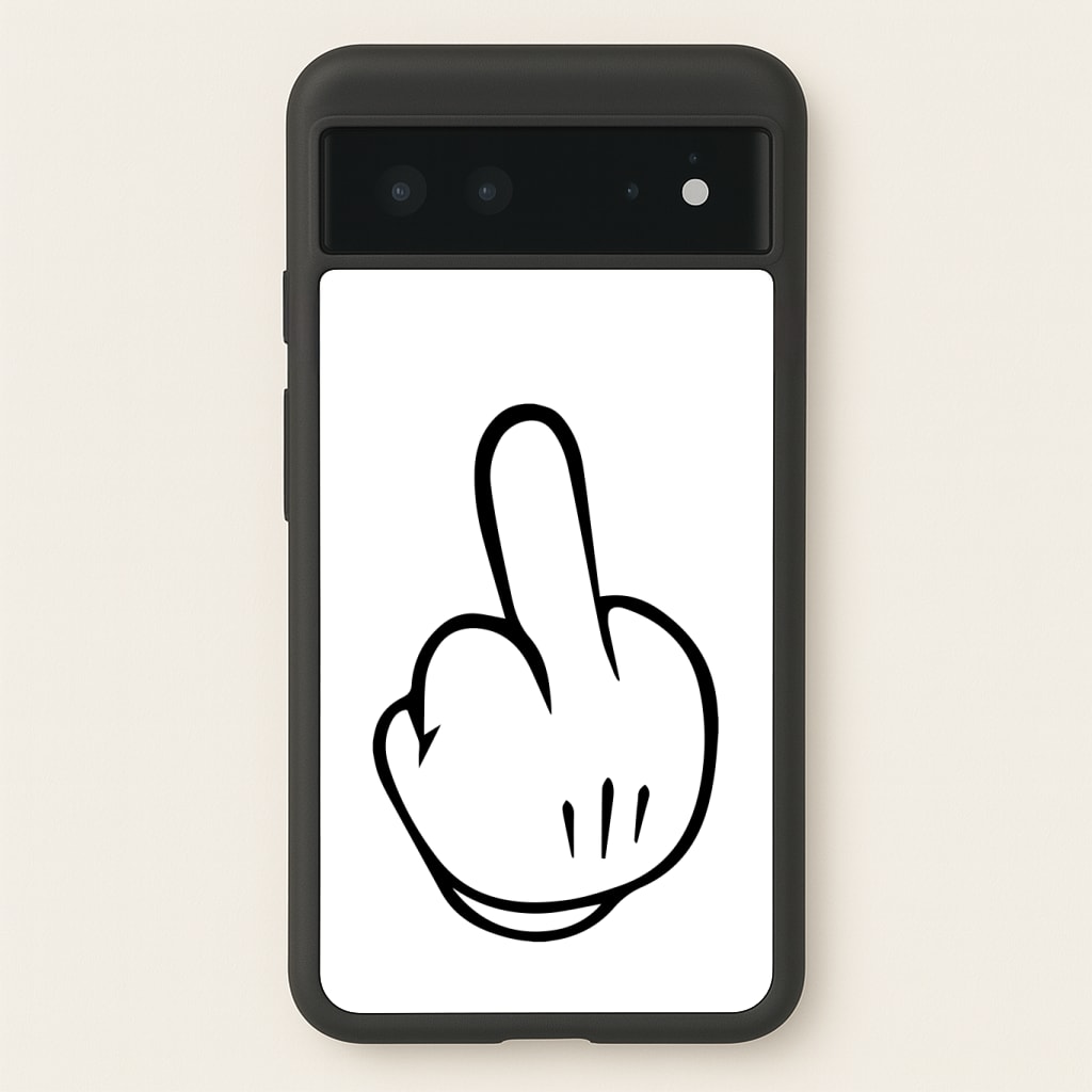 Fairytale Mouse Middle Finger Phone Case