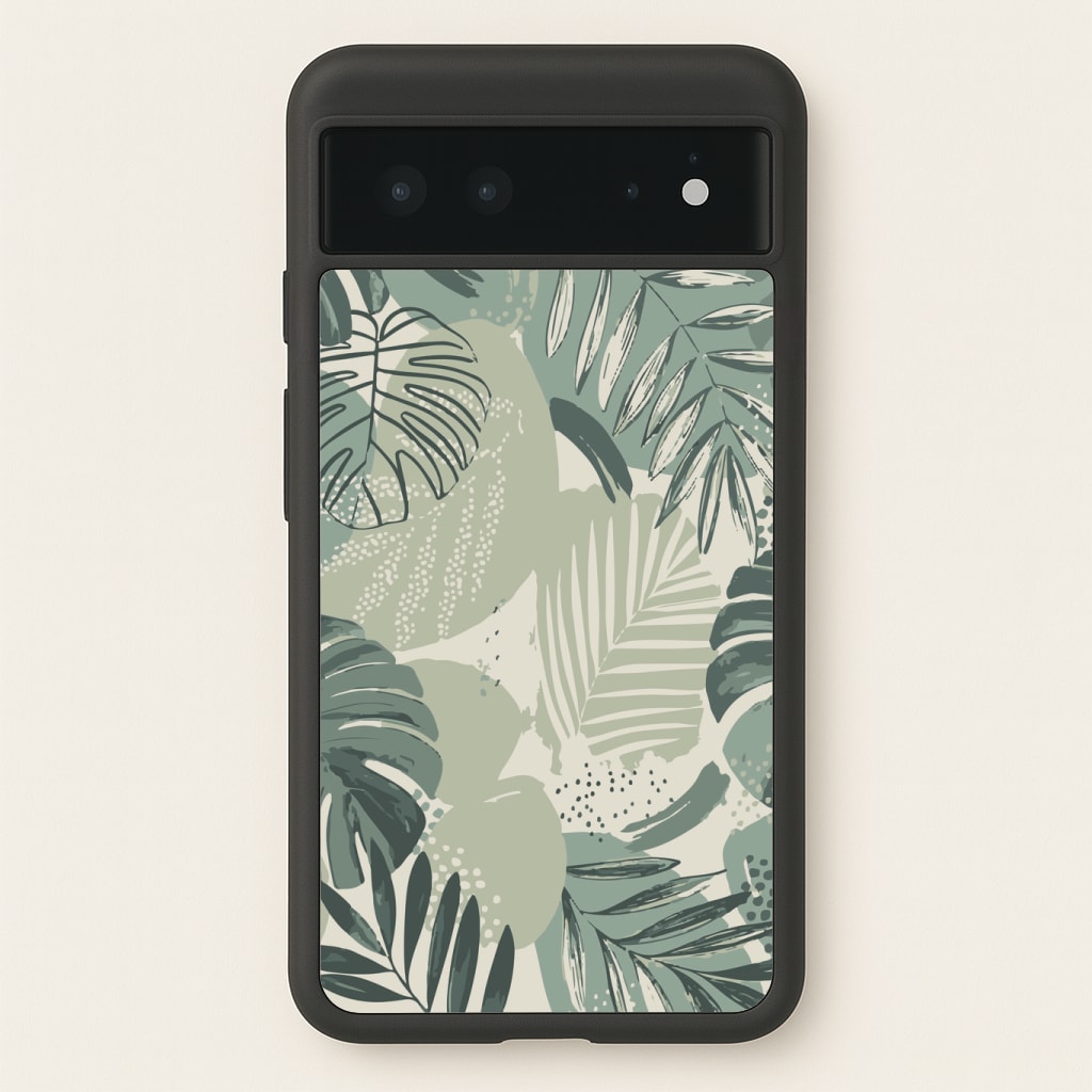 Green Leaf Pattern - Foliage Phone Case