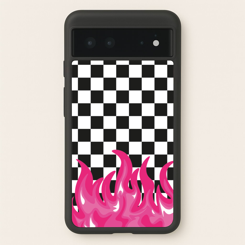 Pink Flame - Skate Aesthetic Phone Case