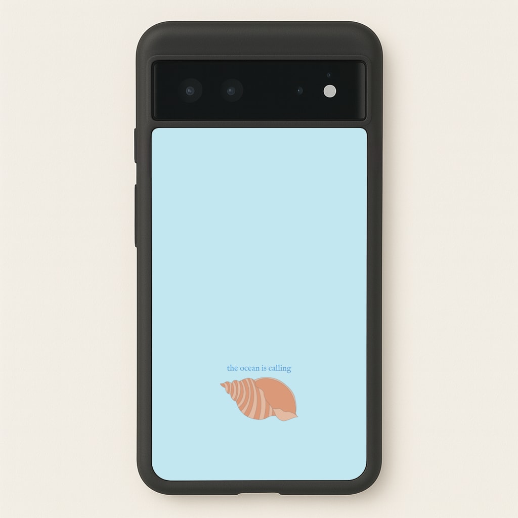 The Ocean Is Calling - Seashells Phone Case