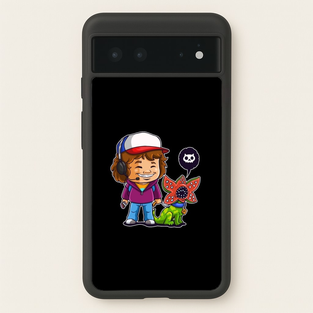 Dustin and The Demogorgon Phone Case