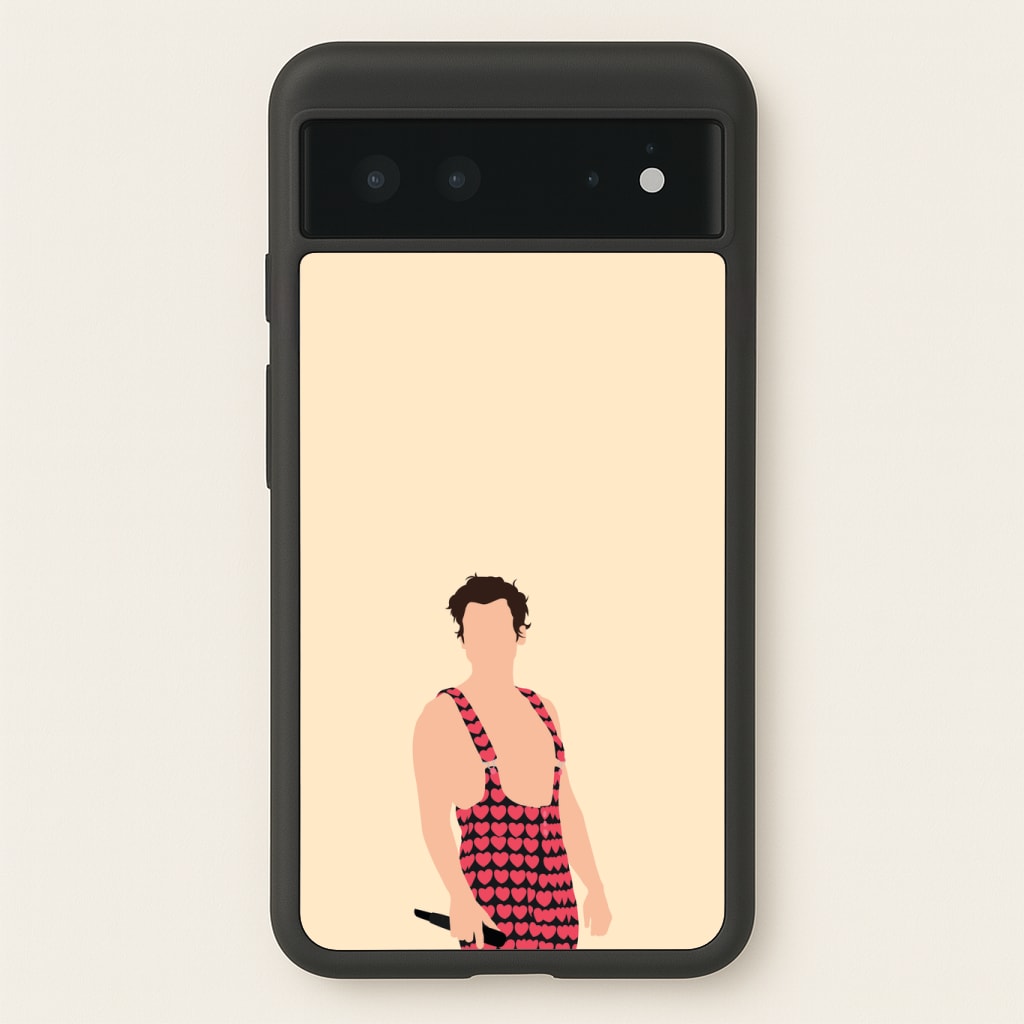 Harry Heart Jumpsuit Phone Case