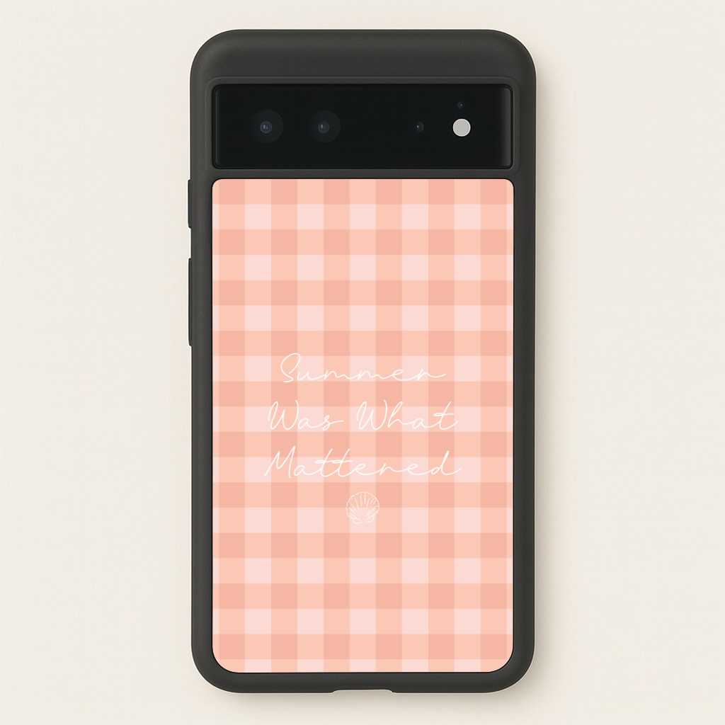 Summer Was What Mattered Phone Case