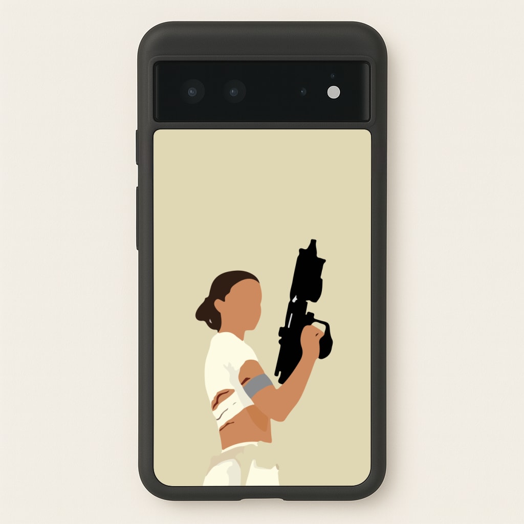 Leia With Gun Phone Case