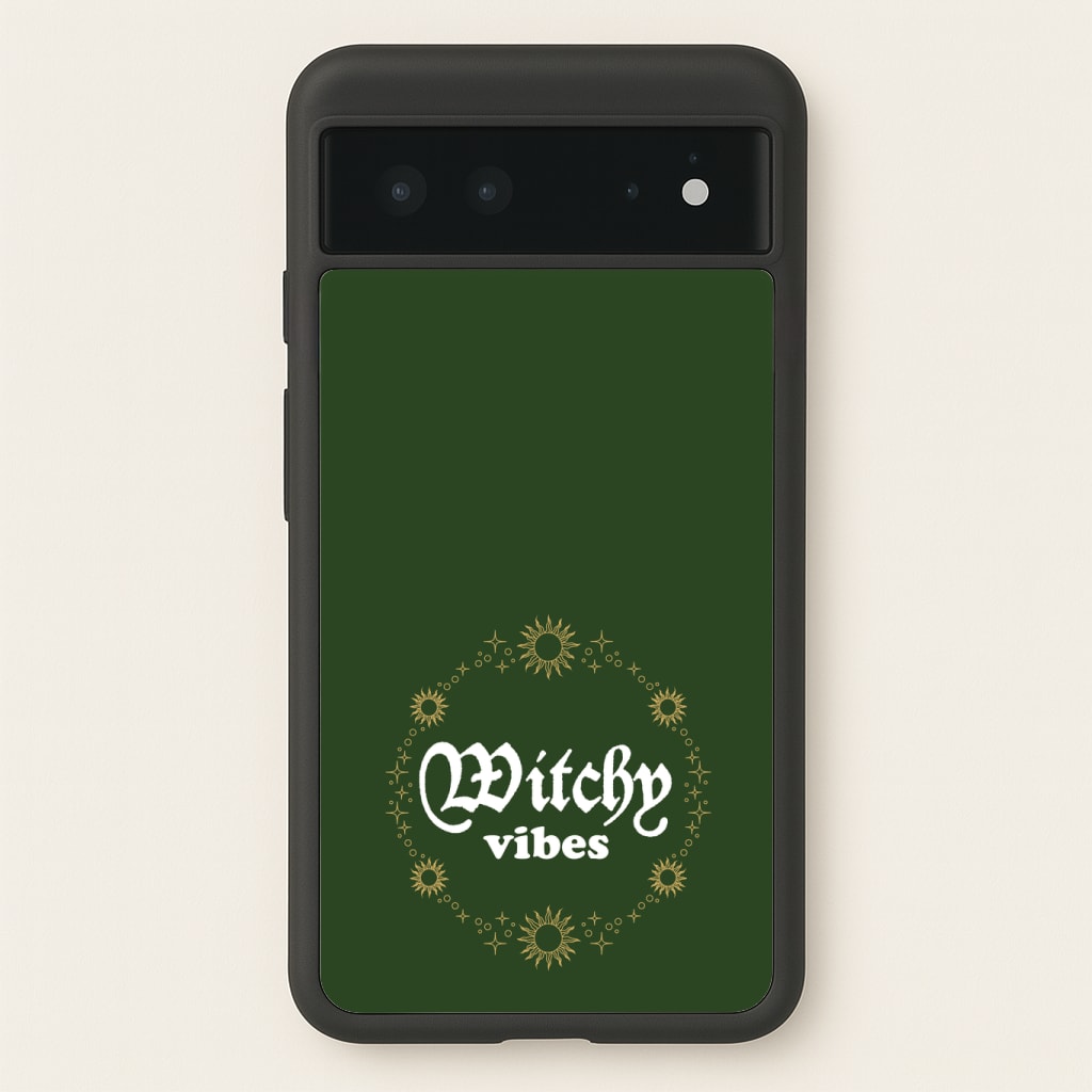 Witchy Vibes Green Phone Case