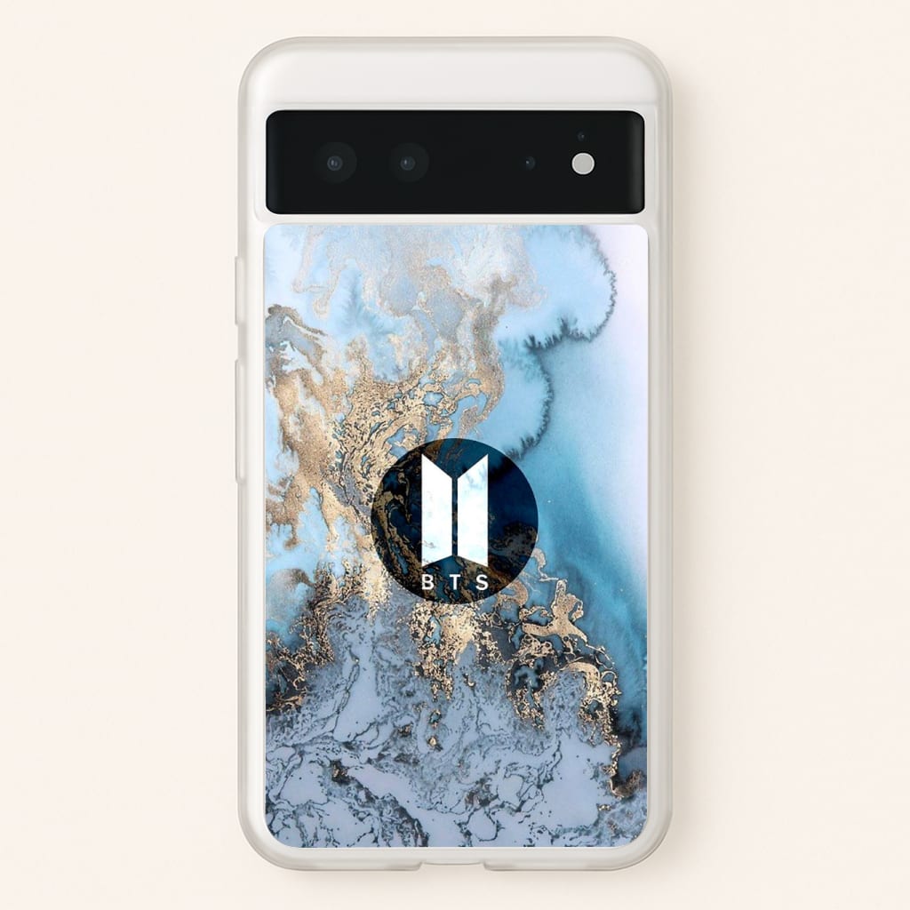 K-Pop Band Logo Marble Phone Case